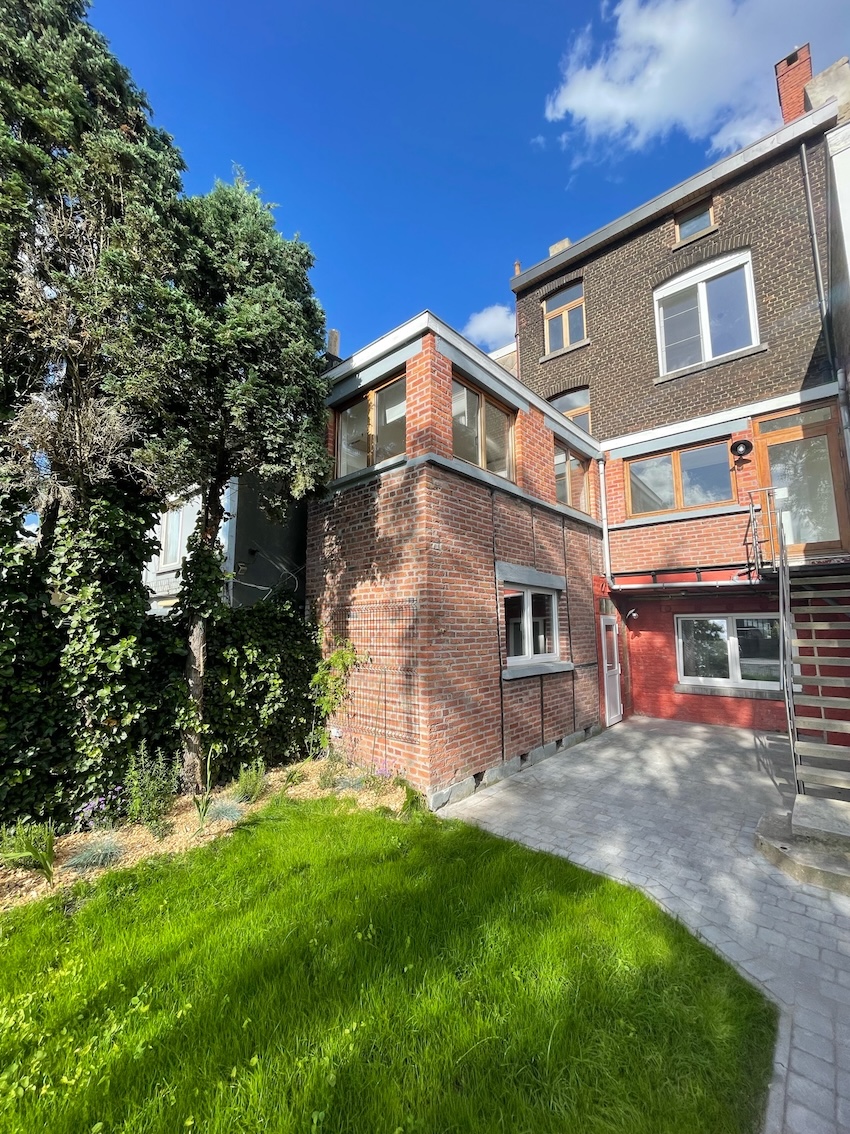 Façade de la maison 19 - coliving à Liège